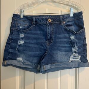 Maurice’s Destructed Denim Shorts